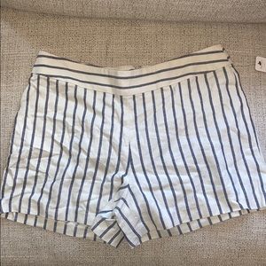 Laundry Linen Striped Shorts